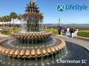 Charleston SC fountain