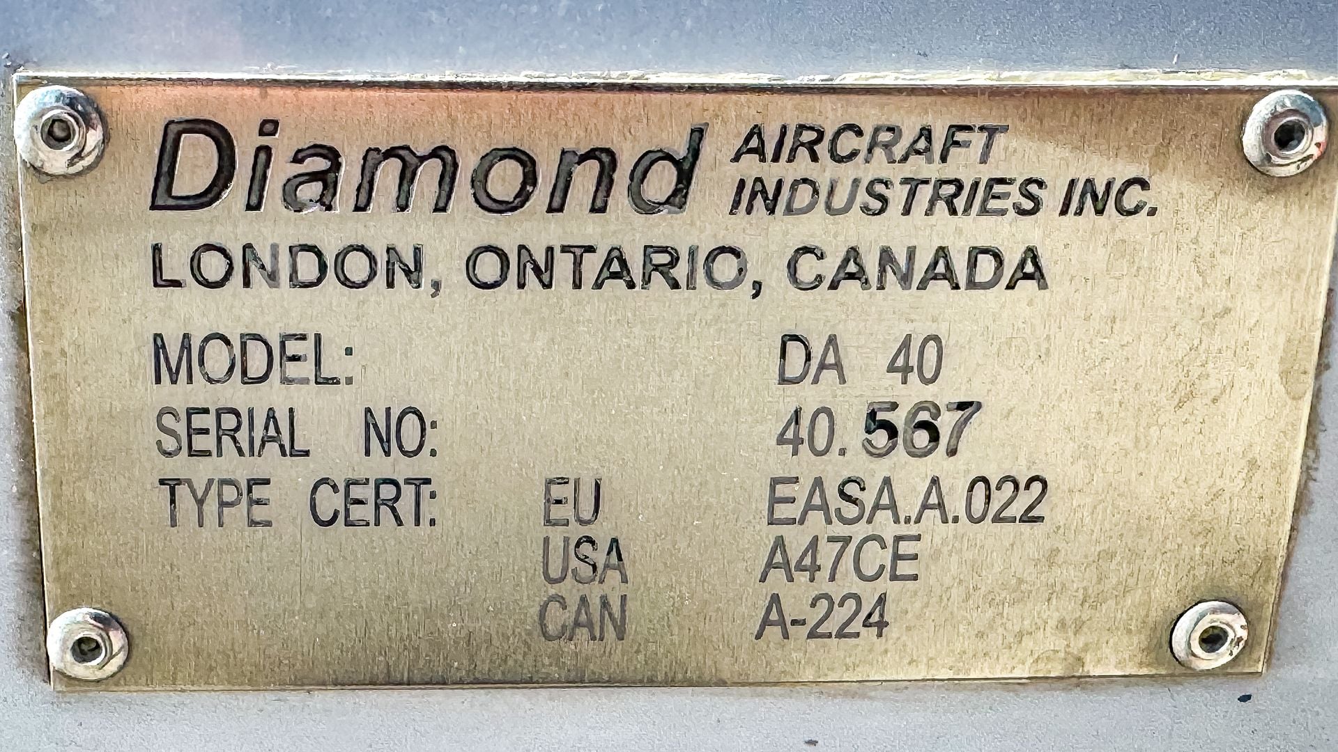 2005/DA40/Diamond/U00376
