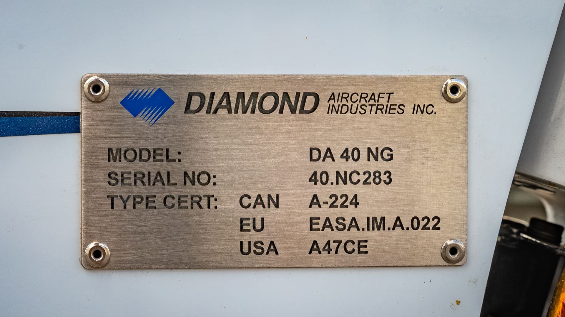 2023/DA40/Diamond/U0011893