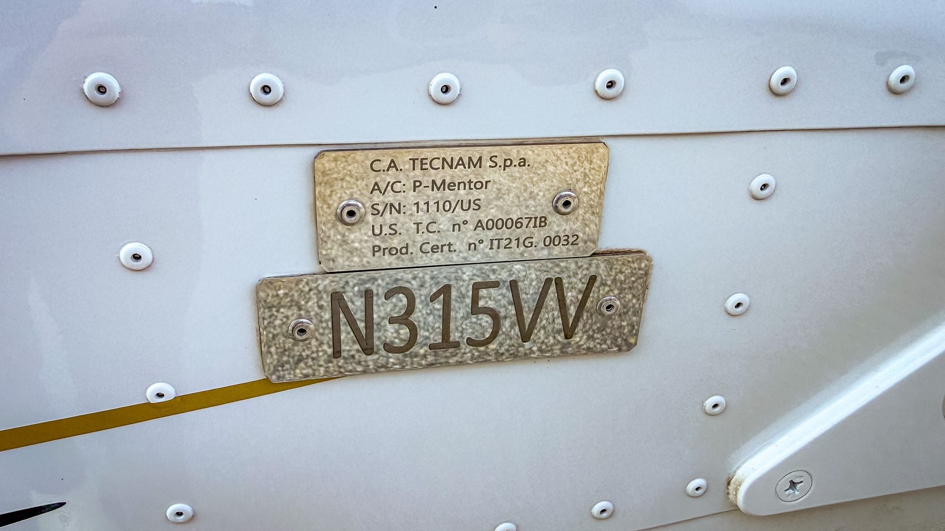 N315VV - 2024/P-Mentor/Tecnam/U0035629