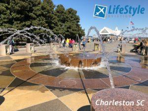 Charleston SC fountain
