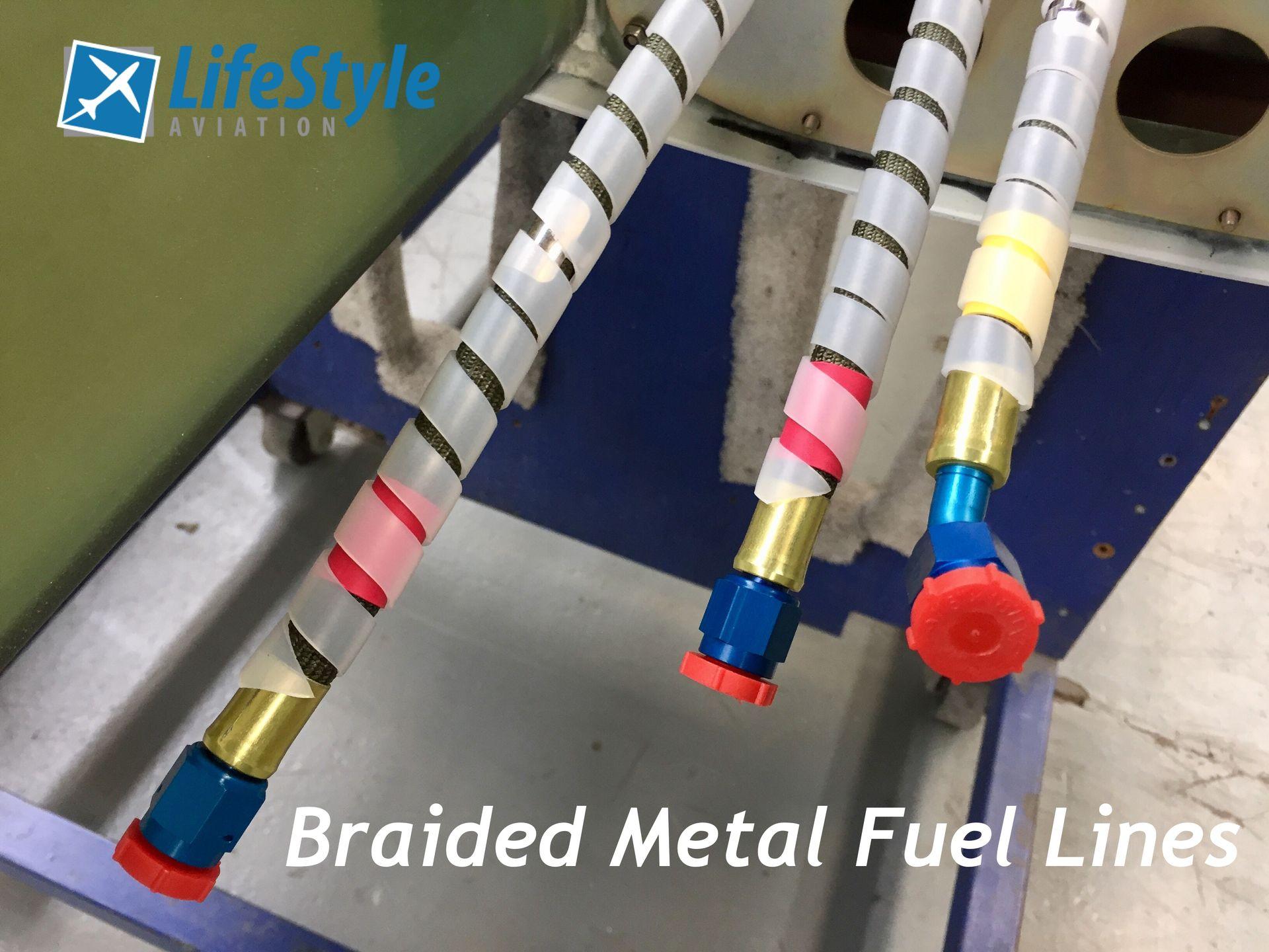 Braided Metal Fuel Lines