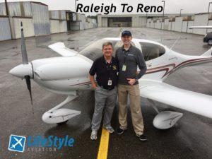 Raleigh to Reno in a DA40