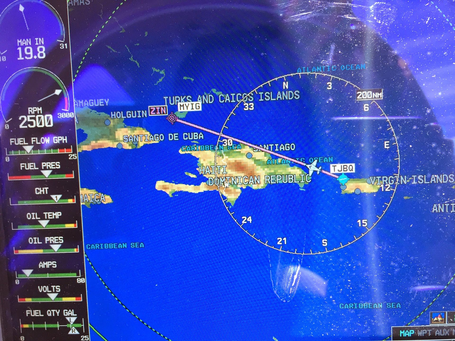Guadeloupe in a G1000