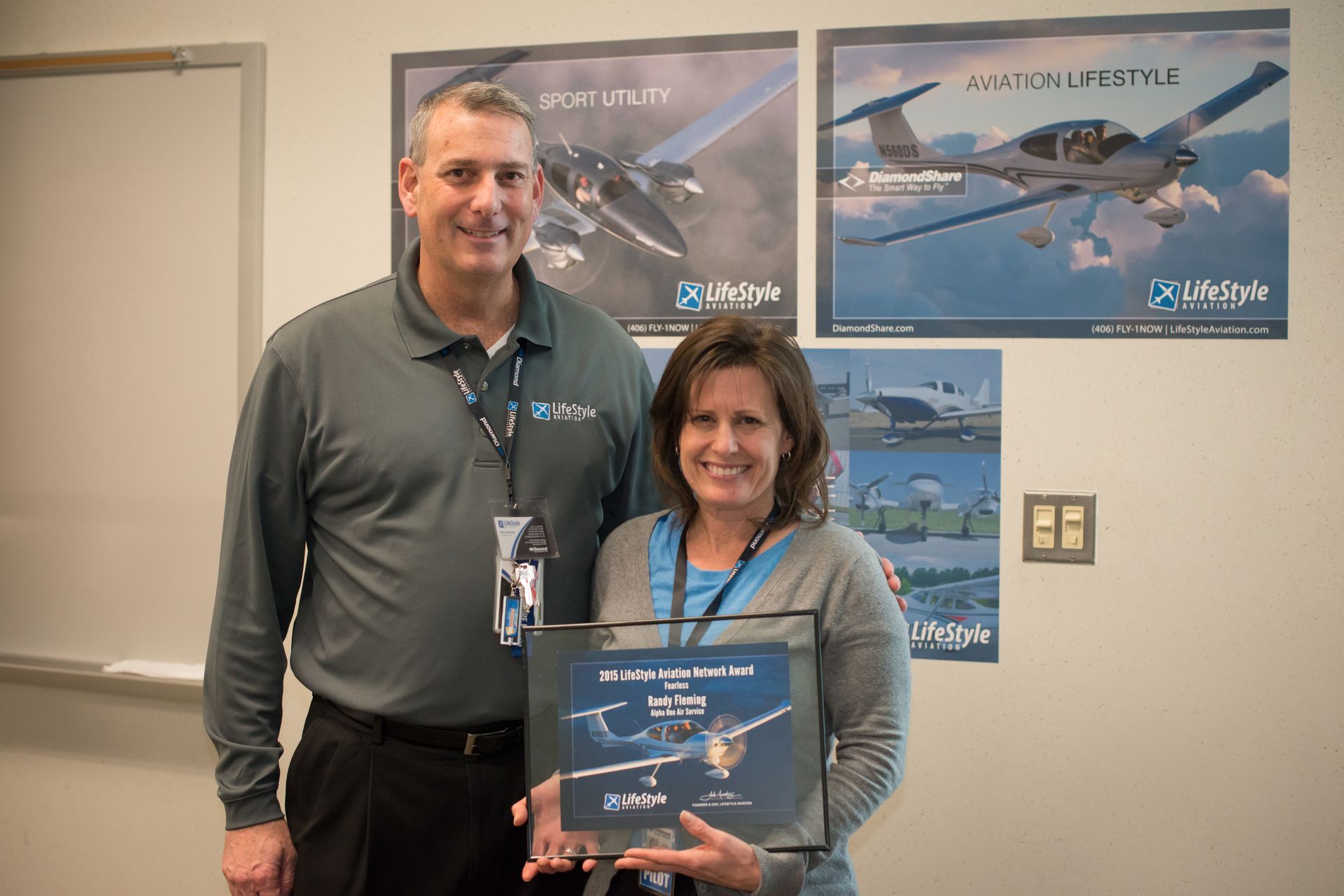 Alpha One Air Service receives award